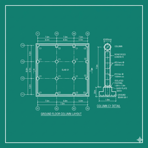 Column Construction Calculator icon